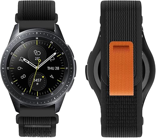 Miniatura 2 de MroTech Trail Loop de 0.787 pulgadas compatible con Samsung Galaxy Watch 55 ProGalaxy Watch 44 ClassicGalaxy ActiveActive2, correa de nailon para