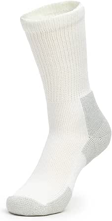 Thorlos Unisex XJ Maximum Cushion Running Crew Socks White & Navy Size X-Large - View #5