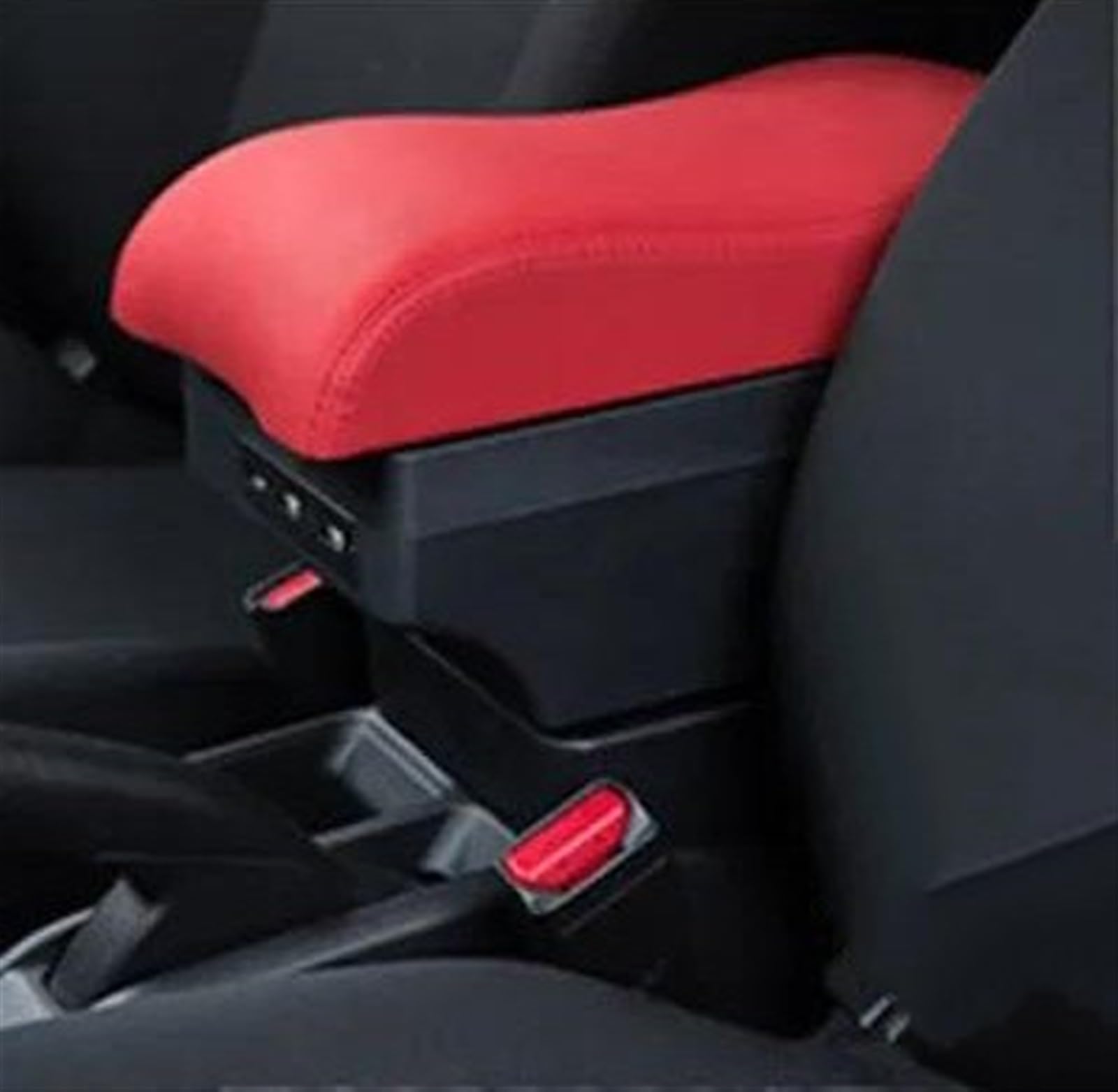 Ysdsls C Red 7Usb Pu Leather Car Accessories Interior Details Armrest Storage Box Modification Parts For Zafira B