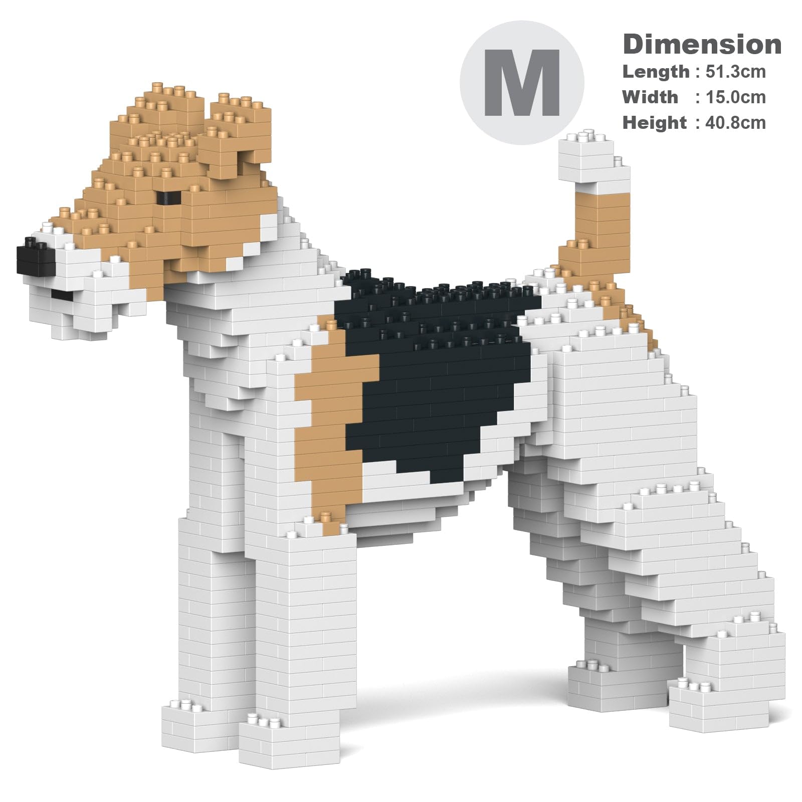 Amazon.com: JEKCA Wire Haired Fox Terrier 01S | Dog Plastic