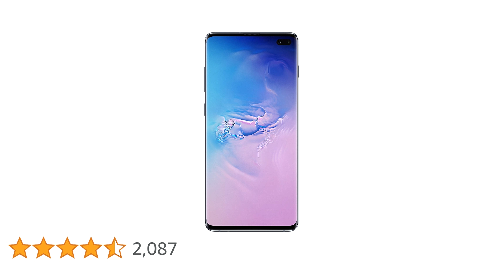 Samsung Galaxy S10+ ホワイト Samsung Galaxy S10 Plus (White, 8GB RAM, 512GB Storage