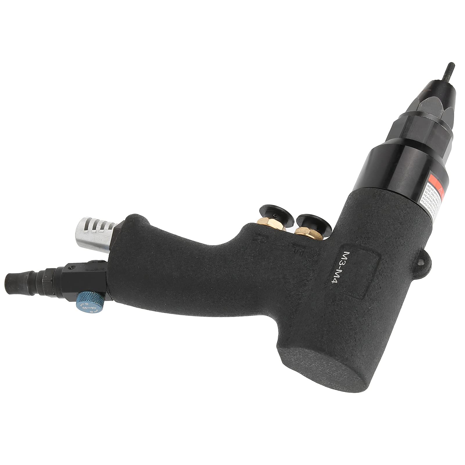Aramox KOPO Pneumatyczna Nitownica Pneumatyczna ze Stali Stopowej Pneumatyczny Pistolet do Nitowania KP 737B M3 M4 1000 Obr./min 0,6 do 0,8 MPA Naprawy Zespołów Blaszanych i Użytku Warsztatowego