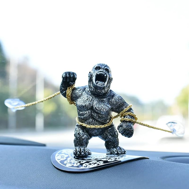 Image of YOURKARTS Comic Villain Upside Down Hanging Car Ornament Unique Dashboard Toy Quirky Interior Car Decoration Gift Idea for Fans Collectible PVC Figure for Mirror (Hanging Joker with Knife)