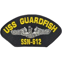 USS Guardfish SSN-612 Patch - Great Color - Veteran Family-Owned Business