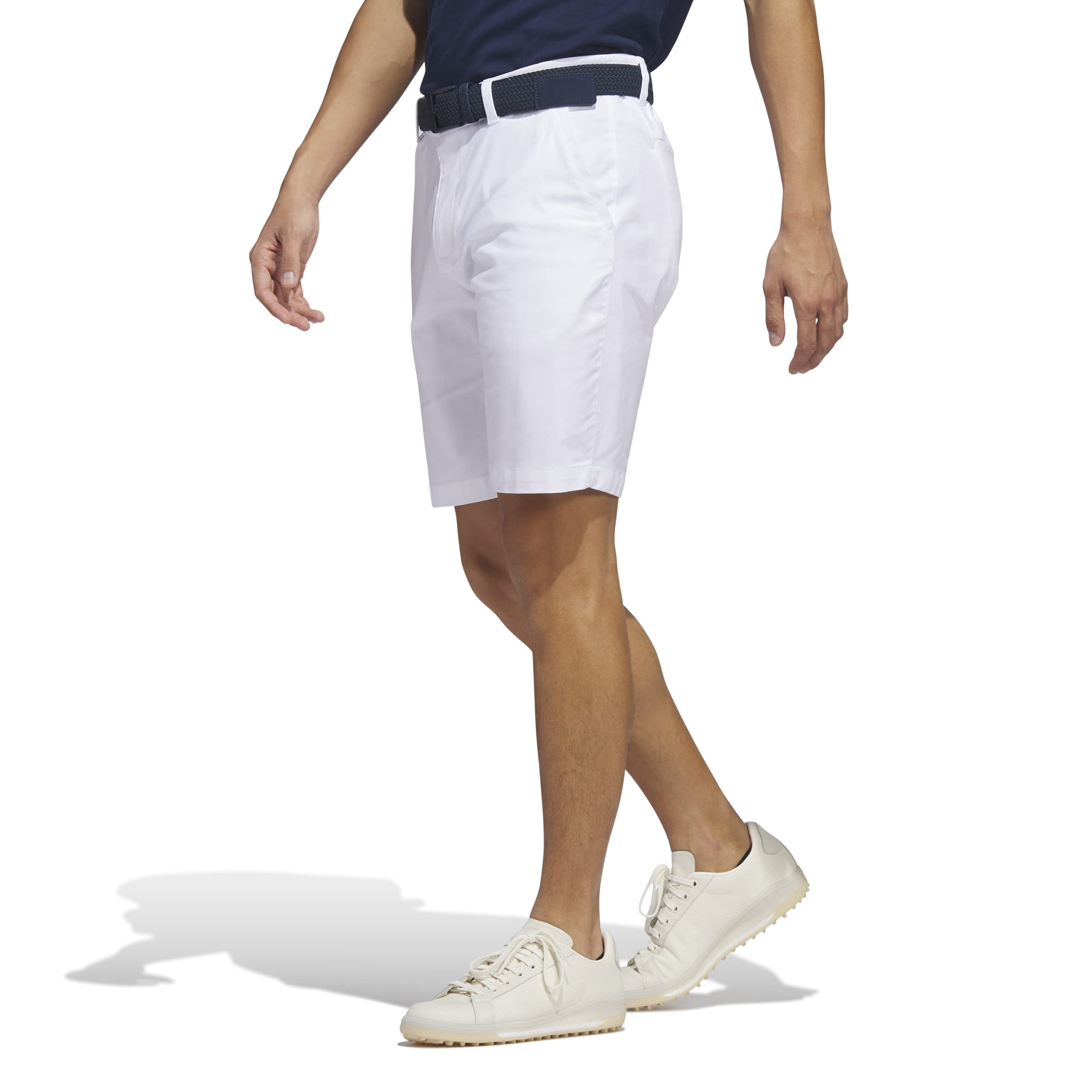Adidas Men's White Go-To 9-Inch Golf Shorts