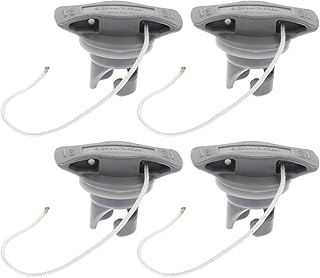 Gatuida Air Mattress Paddle Board Accessories Kayak Cover Kayak Cover Kayak Cover Boat Air Valve, 4PCS Air Cover Canoe Inflatable Boat Kayak Air Valve Bed Cover Air Mattress Paddle Board Accessories