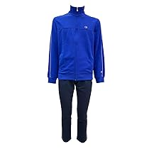 Champion Legacy-Full Zip Sweatsuit with Logo Tuta, Blu (BS008), XXL Uomo