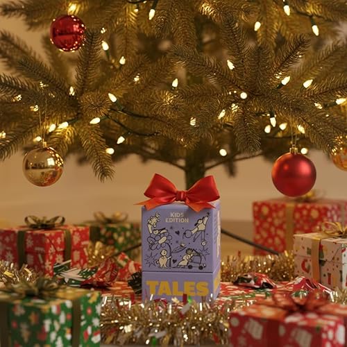 Miniatura 3 de TALES 150 tarjetas de conversación, edición para niños, divertido juego familiar para niños, perfecto para cenas, viajes por carretera, aulas y