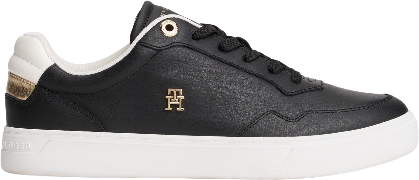 Tommy Hilfiger Damen Cupsole Sneaker Essential Elevated aus Leder
