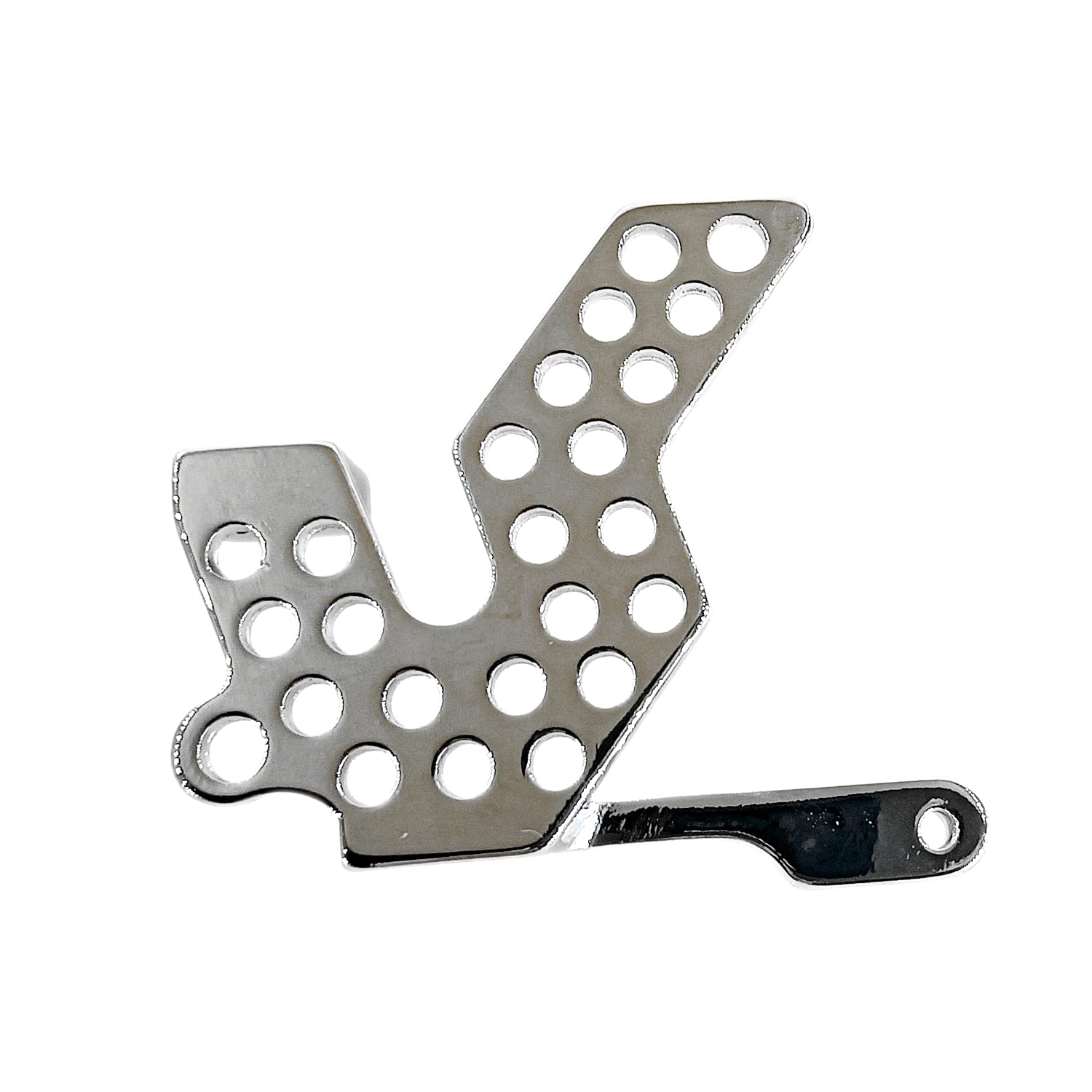 1PC Chrome Plated 1018 Low Carbon Steel Iron Tattoo Machine Frame with Brass Binding Post US 8-32 Thread Fit 1.25INCH Coil FIEP-11