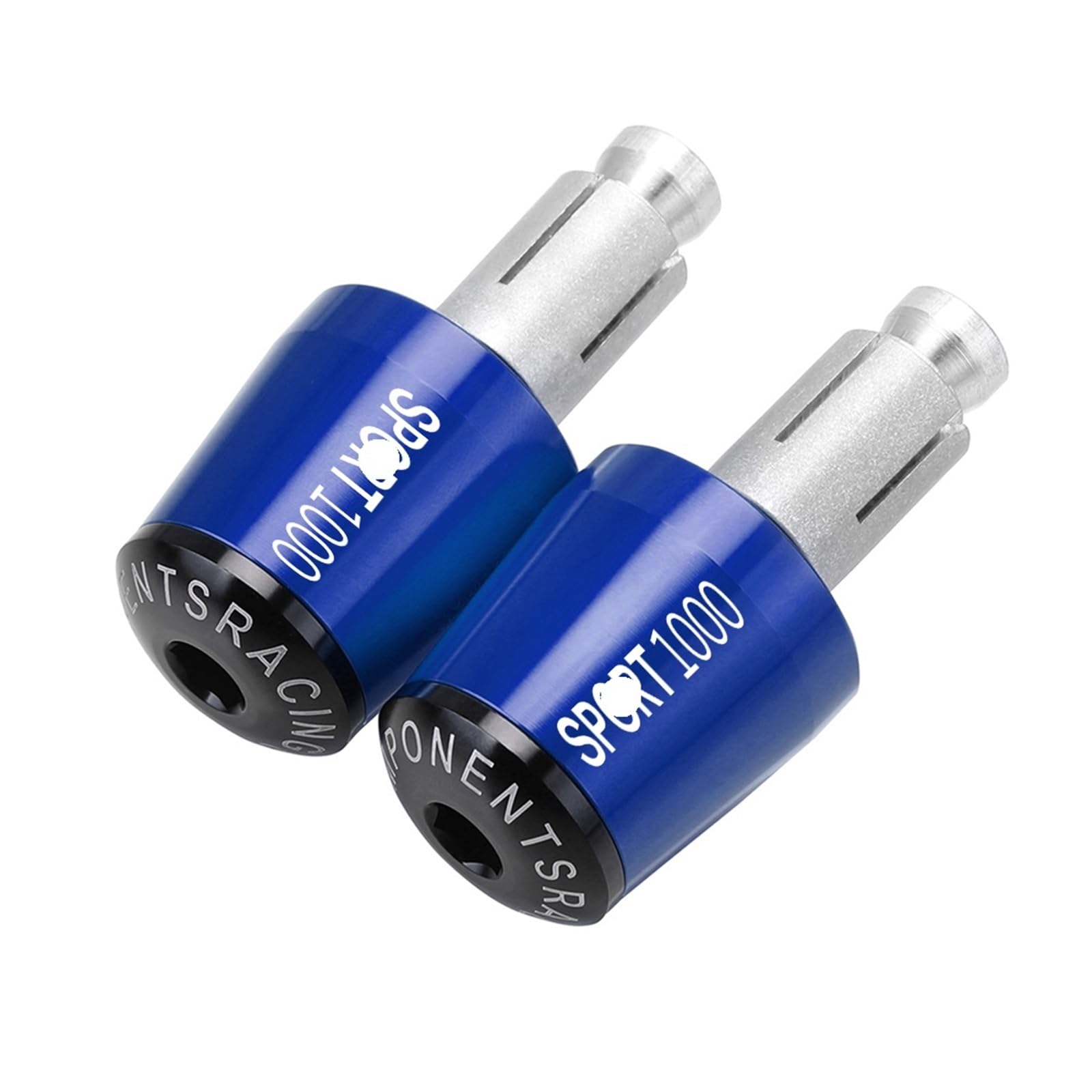 Per Du&cati SPORT1000 SPORT 1000 2006-2007 2008 2009 2010 Moto 7/8'' Manopole Manubrio Terminali Tappi Contrappeso Manubrio Contrappesi Manubrios