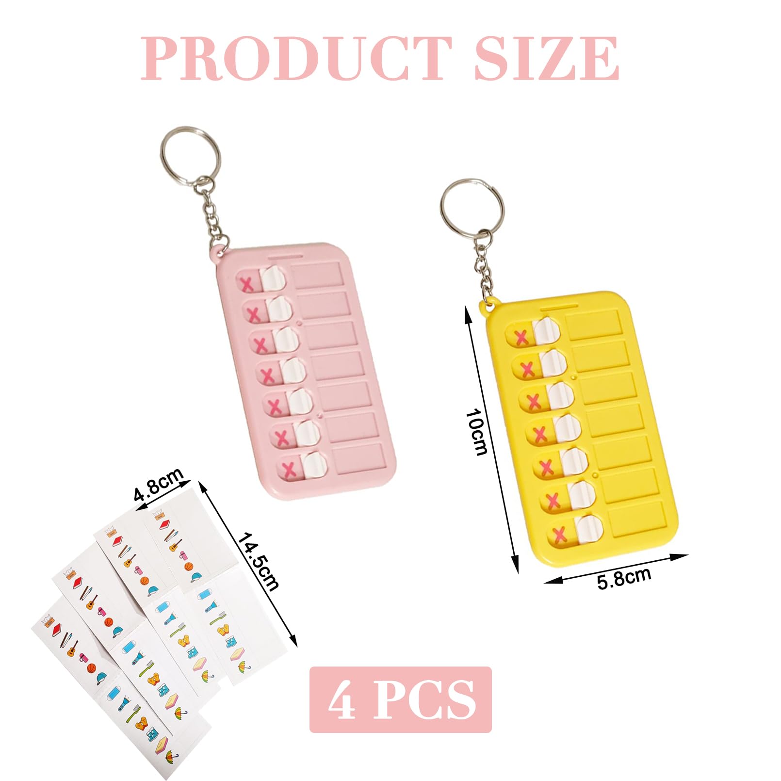 To Do List Para Rutinas Diarias de Niños Planificador Desmontable y Reutilizable Habit Tracker Organizador de Tareas Eficiente y Práctico Para Mejorar La Productividad y Gestión Del Tiempo 4Pcs