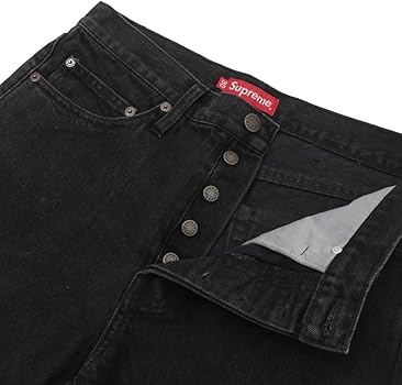 Amazon | [シュプリーム] Stone Washed Black Slim Jean デニム パンツ