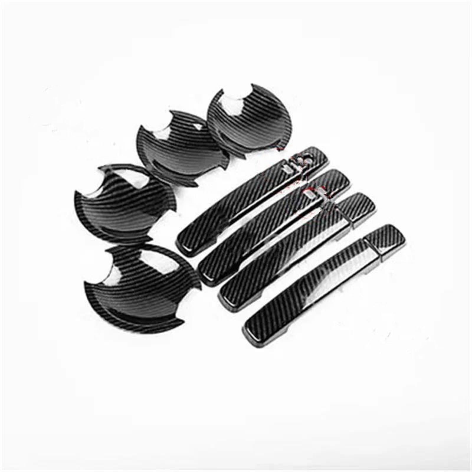 Kjhopy E Car Styling For Nissan For Qashqai J10 For Maxima 2005-2015 Outer Door Bowl Handl Stickers Protection Covers Trim Xterior Door Handle(E)