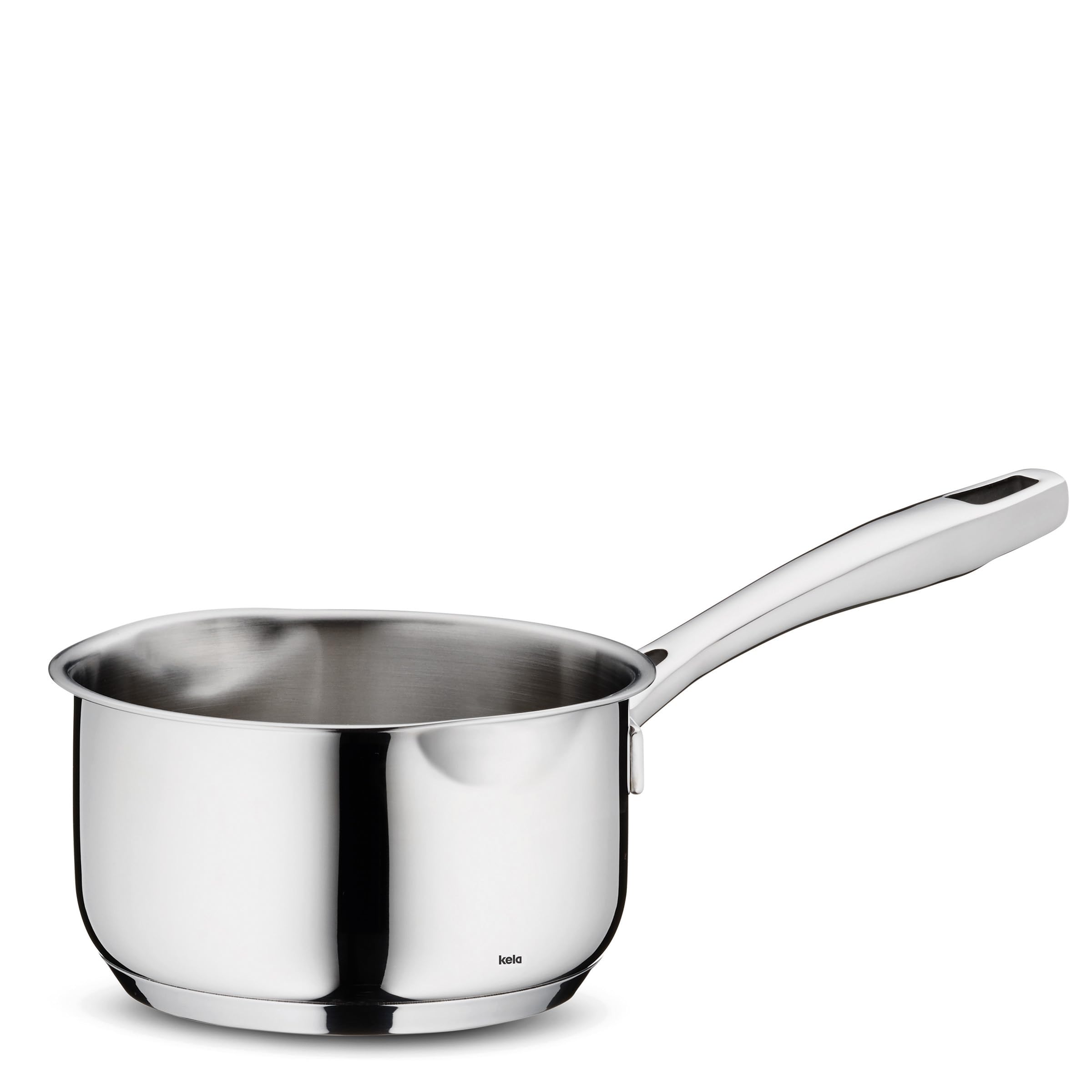 kela saucepan 12 cm FLAVORIA, induction saucepan 0.6 L, inner scale, milk pot with spout, uncoated