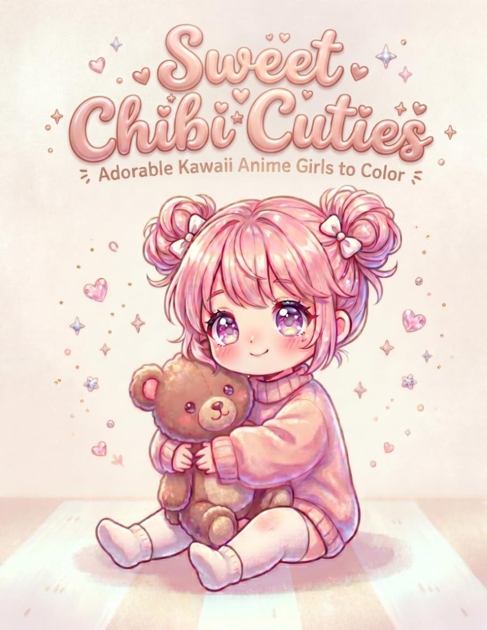 Sweet Chibi Cuties: Adorable Kawaii Anime Girls to Color