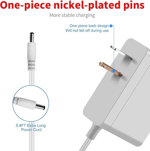 Miniatura 2 de MEROM Adaptador de CA de 24 V compatible con Philips SmartSleep Wake-up Light HF3520/60 HF3521 HF3510 HF3531 HF3550 Somneo HF3650 HF3651 HF3670 12W