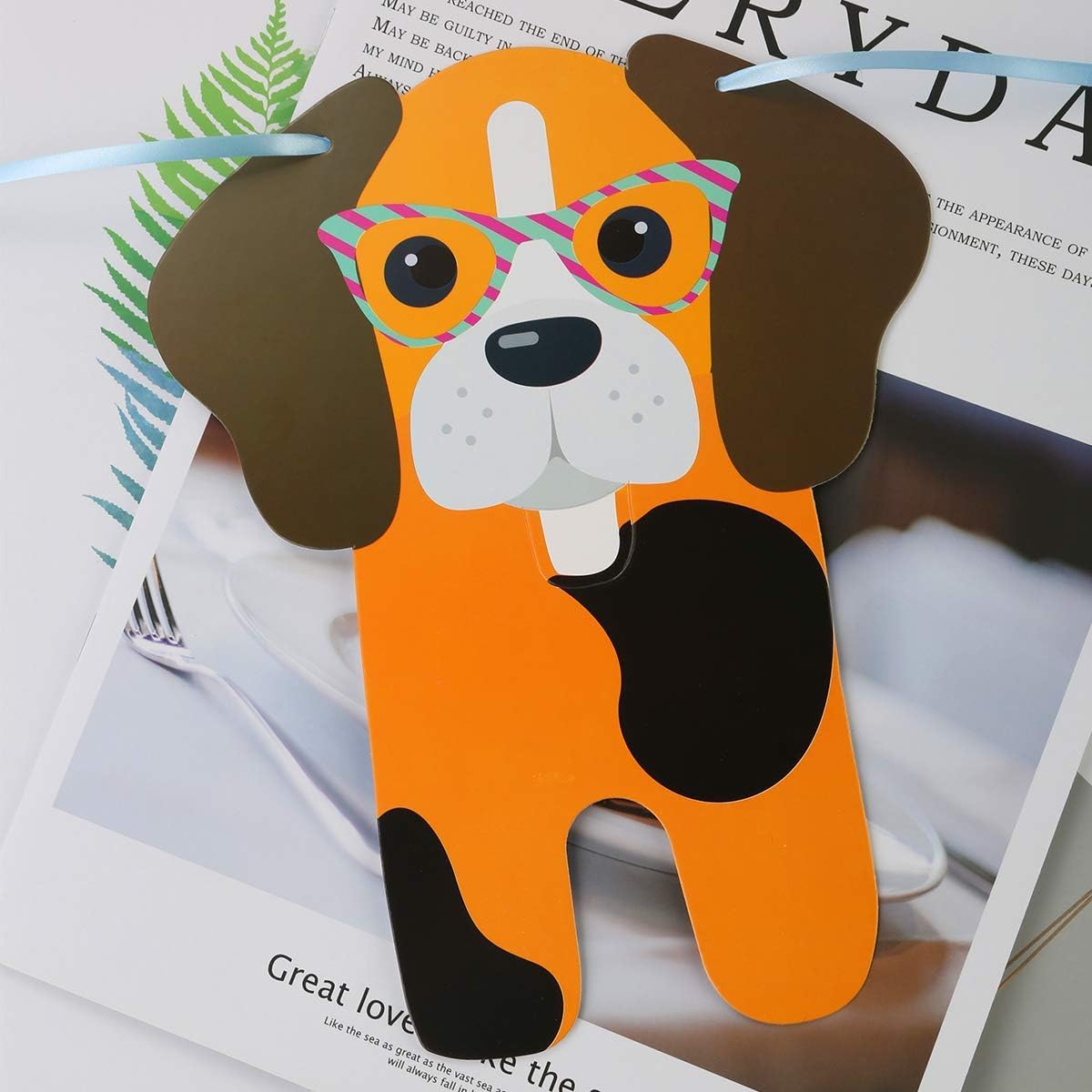 PartyToko Dog Happy Birthday Wreath Dog Face Birthday Paper Decoration Pet Portrait Bday Banner Theme Party Supplies Baby Shower Party 1pcs 1