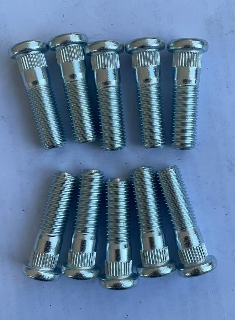 10pcs Grade 12.9 Front Rear M12x1.5 Wheel Stud Bolts 610-360 90113-SD4-901 | Compatible with Honda CR-V Civic Accord Pilot Odysse HR-V Crosstour & Acura RDX TLX TSX TL RL NSX CL Legen