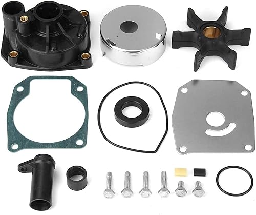 Kit de reconstrucción de bomba de agua apto para 3 cilindros 60HP 65HP 70HP 75HP Evinrude Johnson fueraborda 432955 18-3389