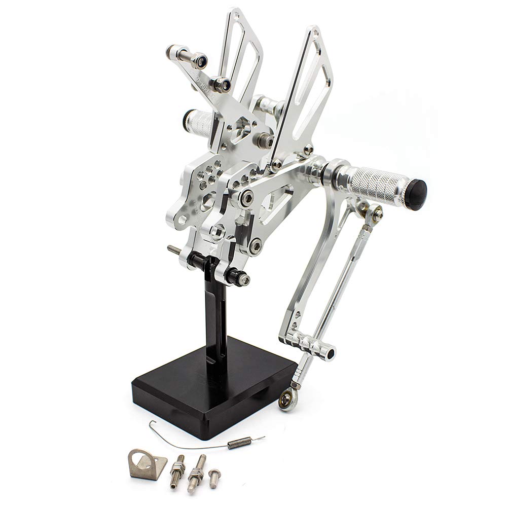 Amazon.com: CNC ZX10R 04-05 Motorcycle Adjustable Rearsets
