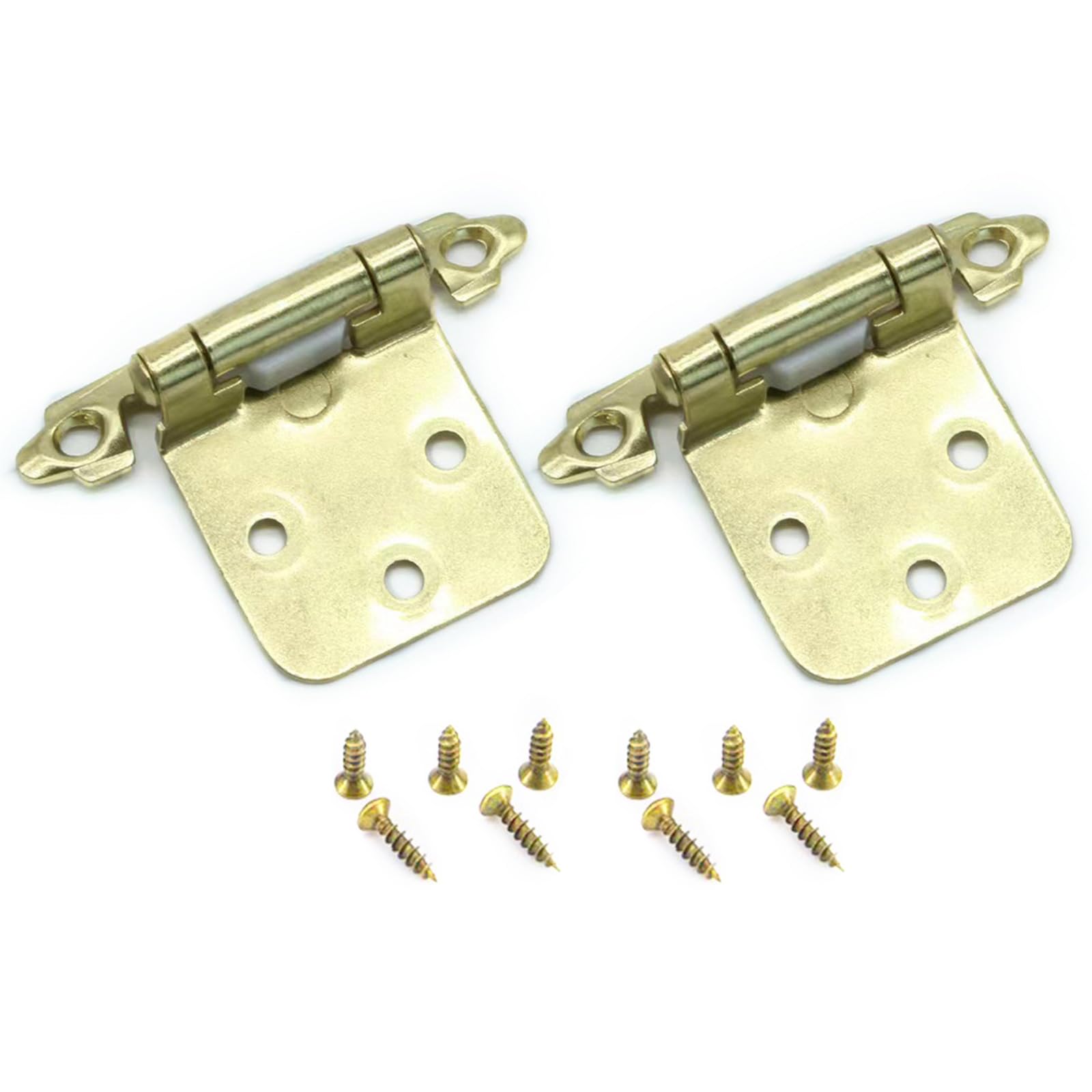 Antique Metal Finish Cabinet Hinges Set Overlay Closing Antique Metal Cabinet Door Hinges Set for Kitchen Cabinetry Kitchen Hardwares
