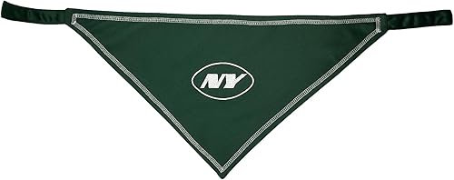 Miniatura 9 de Pets First NFL New England Patriots TIE - Pañuelo para perro, talla SM. Lo último en el día del juego, babero de fiesta para mascotas, gatos, perros