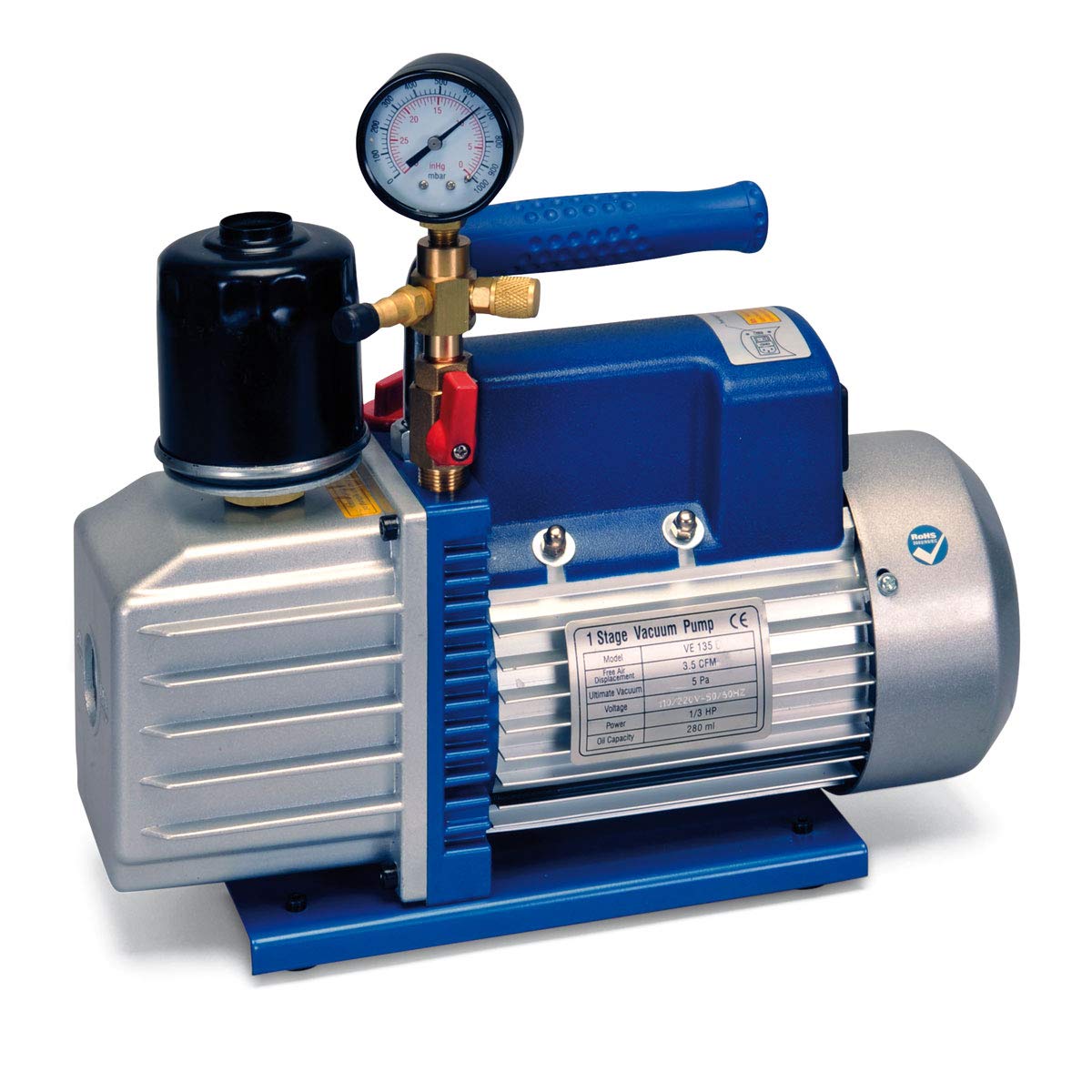 3B Scientific U34010 Drehschieber-Vakuumpumpe, einstufig