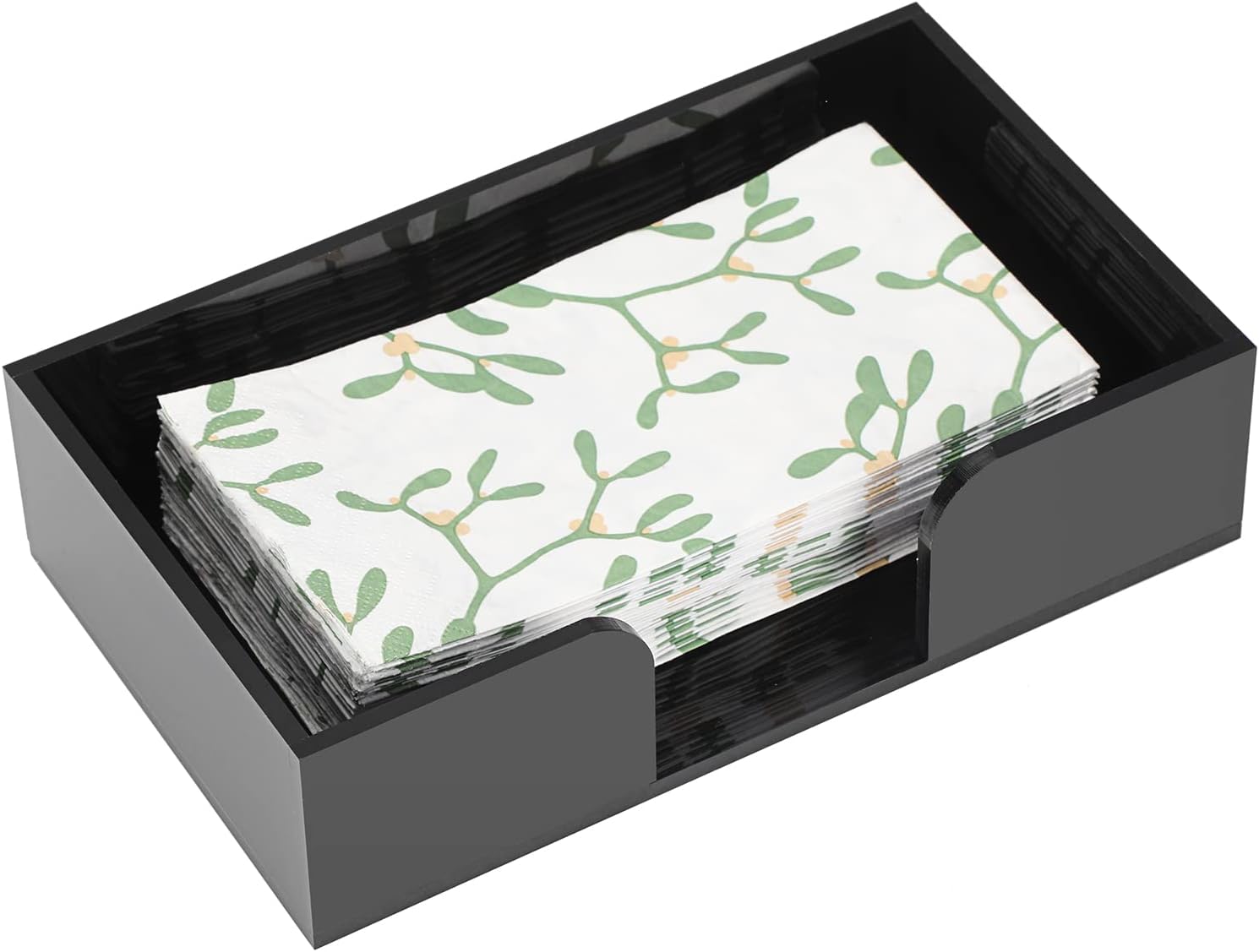 Sumnacon Bathroom Guest Towel Holder Rectangle Acrylic