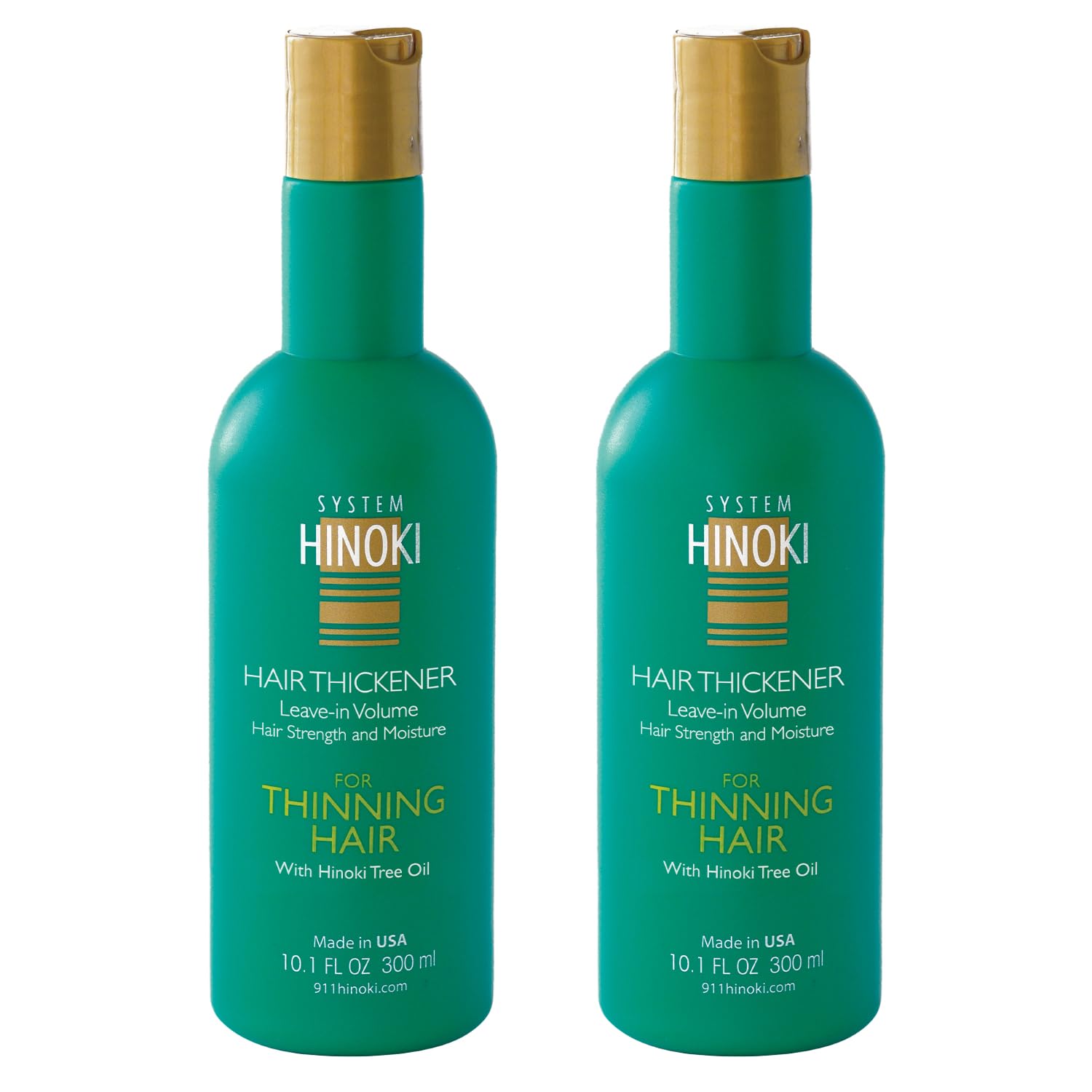 Hayashi System Hinoki Hair Thickener for Thinning Hair (10.1oz, Pack of 2)