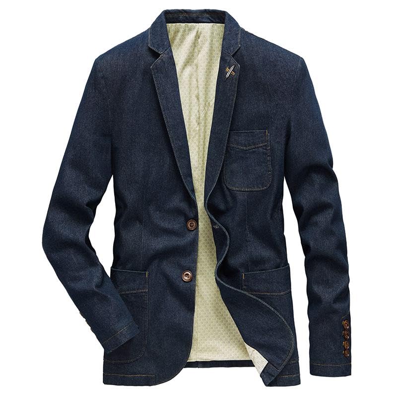 Slim Fit Jeans Men' Blazer | Suit Jacket Male - -4