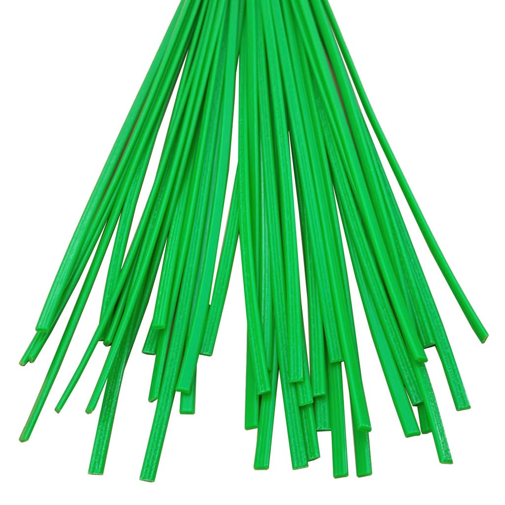 BDMRY Plastic Welding Rods,Plastic Welder Strips,Sticks PP Material Double Strand Red100pcs,Width* Thickness 5*2.4mm Length:1meter 100pcs