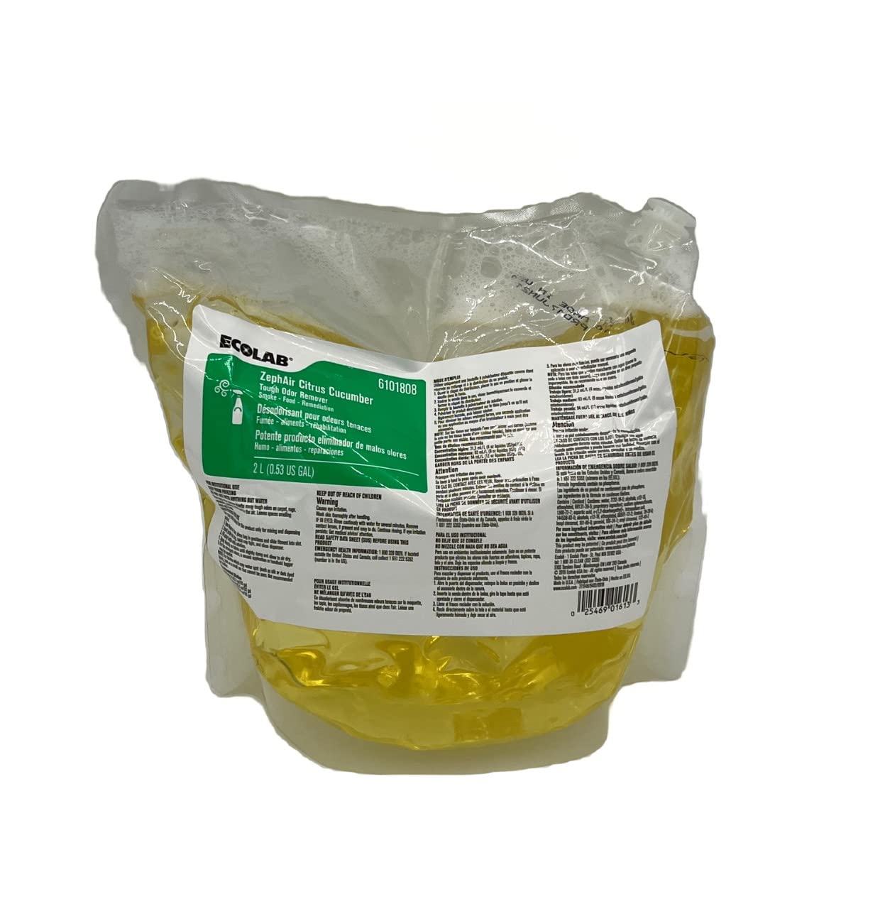 Amazon.com: Ecolab ZaphAir Citrus Cucumber 6101808 2L Single bag