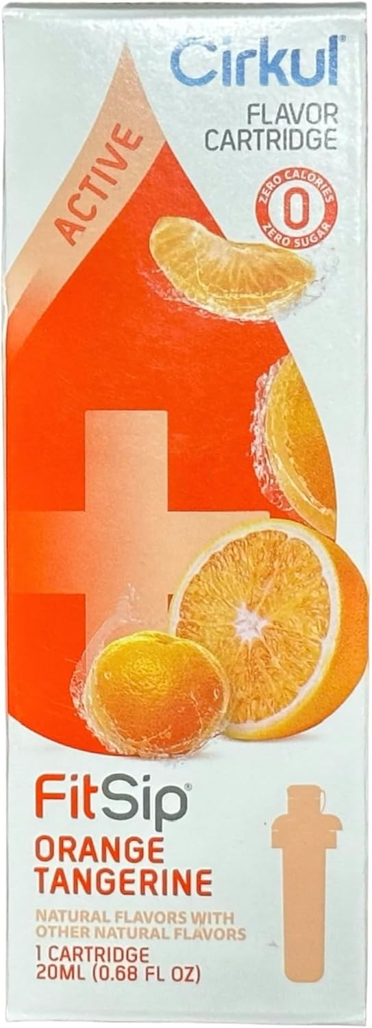 Cirkul FitSip Orange Tangerine Flavor Cartridge Grocery