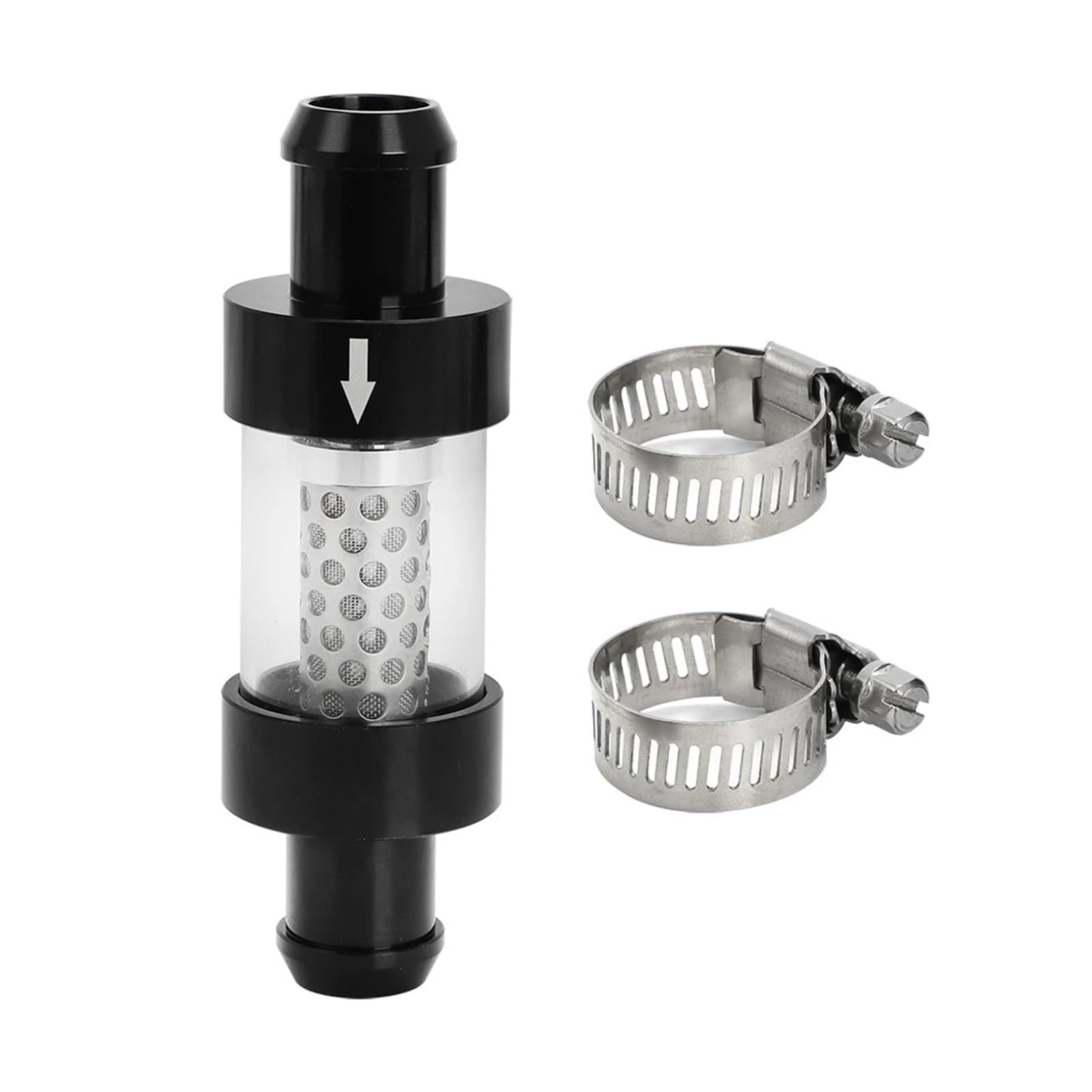 Fahrzeugkühlmittelfilter Inline-Kühlmittelfilter 1/2" 3/4" Filter for Auto-LKW-Baumaschinen Off-Road-Hochleistungsmarine(19MM Filter)