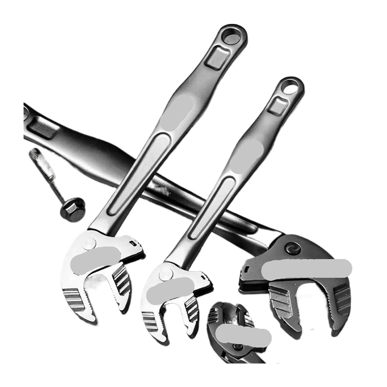 Pinza a Pappagallo Chiave a cricchetto regolabile for impieghi gravosi in acciaio al cromo-molibdeno a autobloccante(7-10mm)
