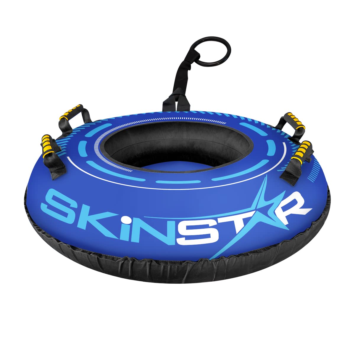 SkinStar Cross Profi Snow Tube Neige de 100 cm de diamètre Bleu