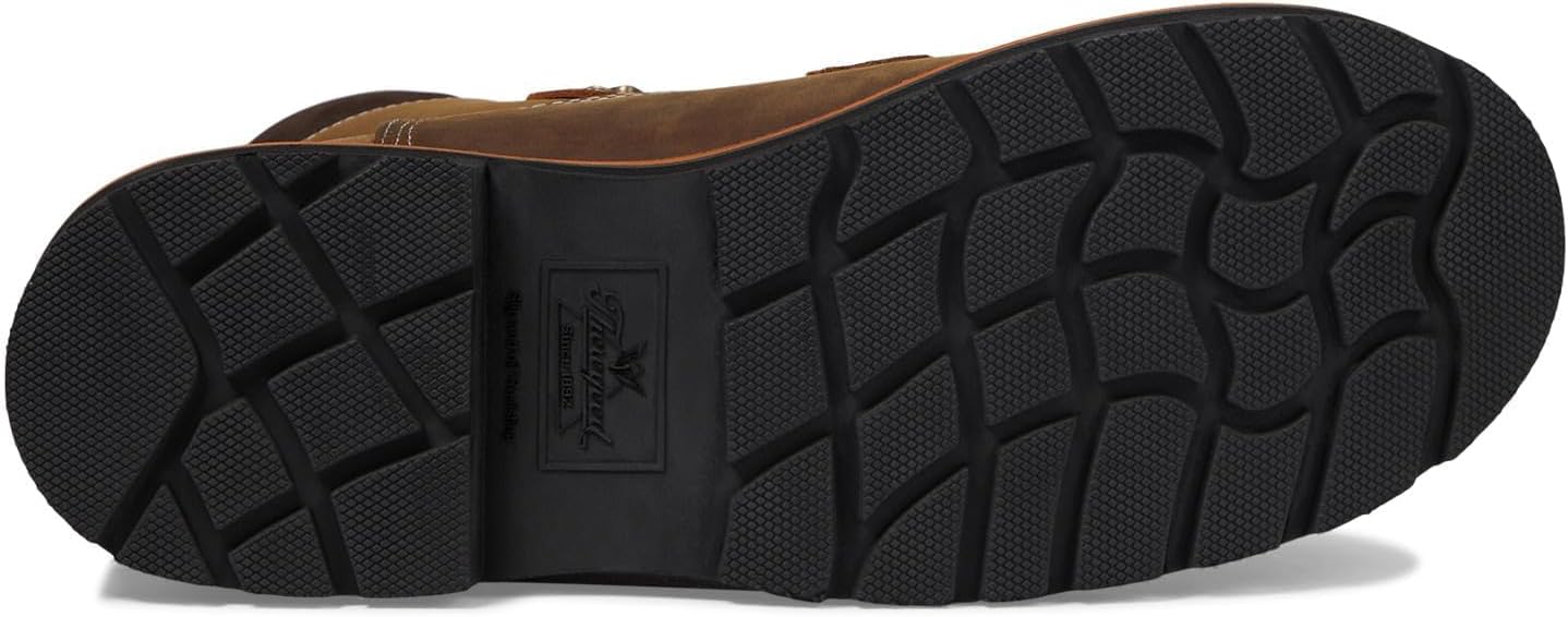 Thorogood Men's Iron River 6” Leather Waterproof Work Shoes with Composite Safety Toe Oil and Slip-Resistant Outsole - Image 3