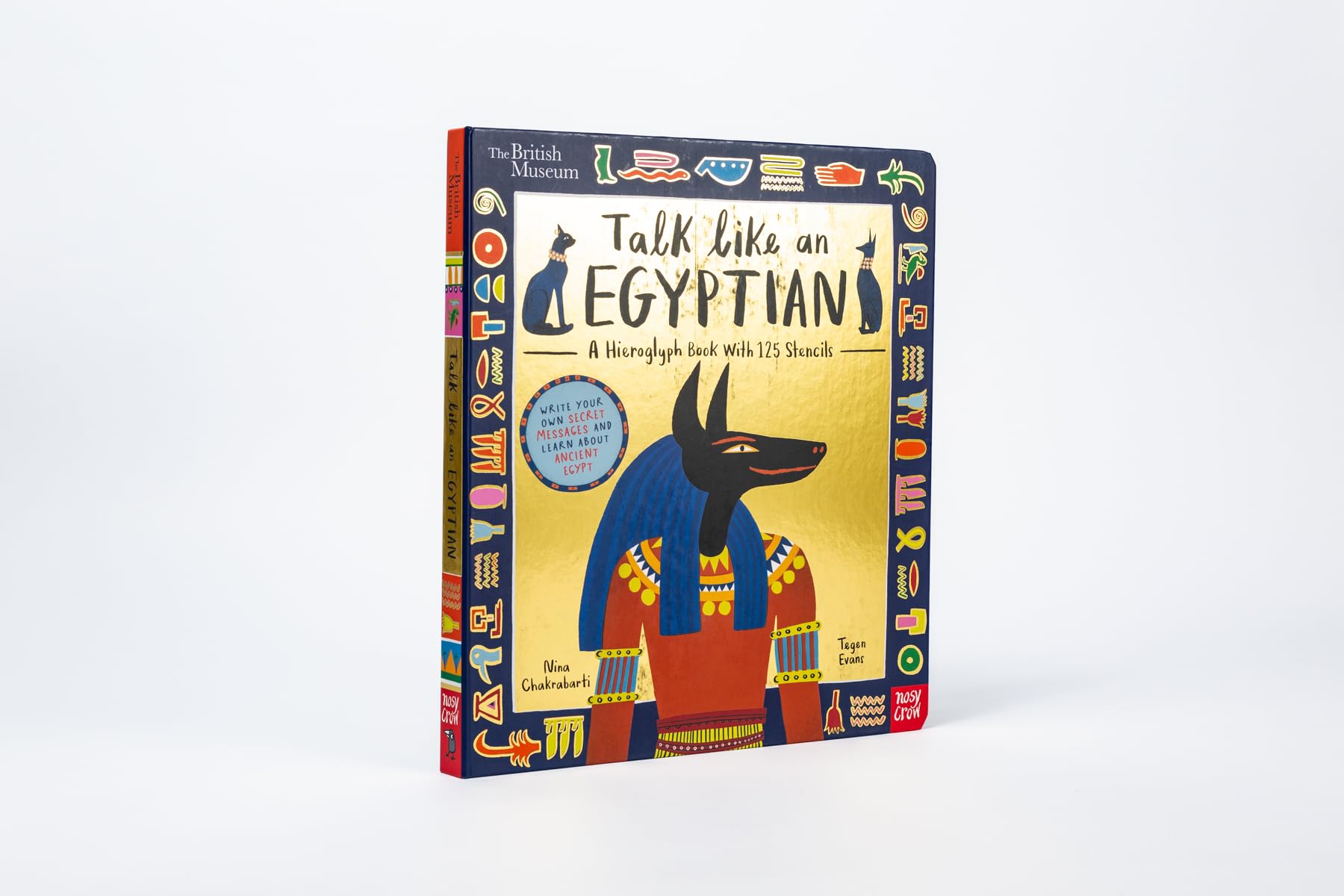 British Museum: Talk Like an Egyptian (British Museum Stencil Books)