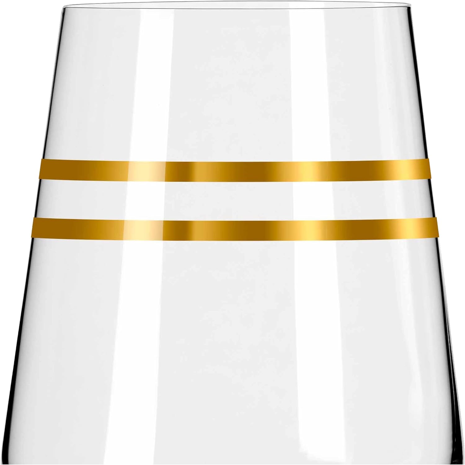 Ritzenhoff Celebration Deluxe Series 6141003 Water Glass 400 ml Set of 2 with Real Gold Made in Germany