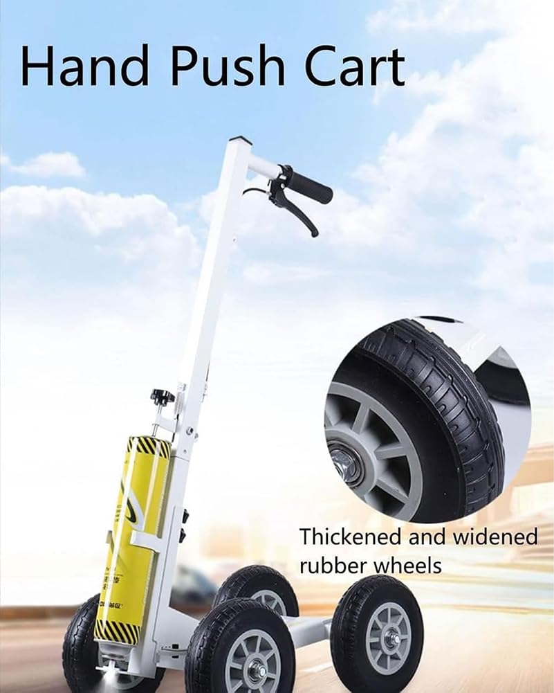 KK-GAL Dexule Slim Line Marking Machine, Heavy Duty Floor Line Applicator, Hand Push Line Striping Machine, Marking Tool Draw Lines, Industrial Wheel Painting Machines for Sports Fields