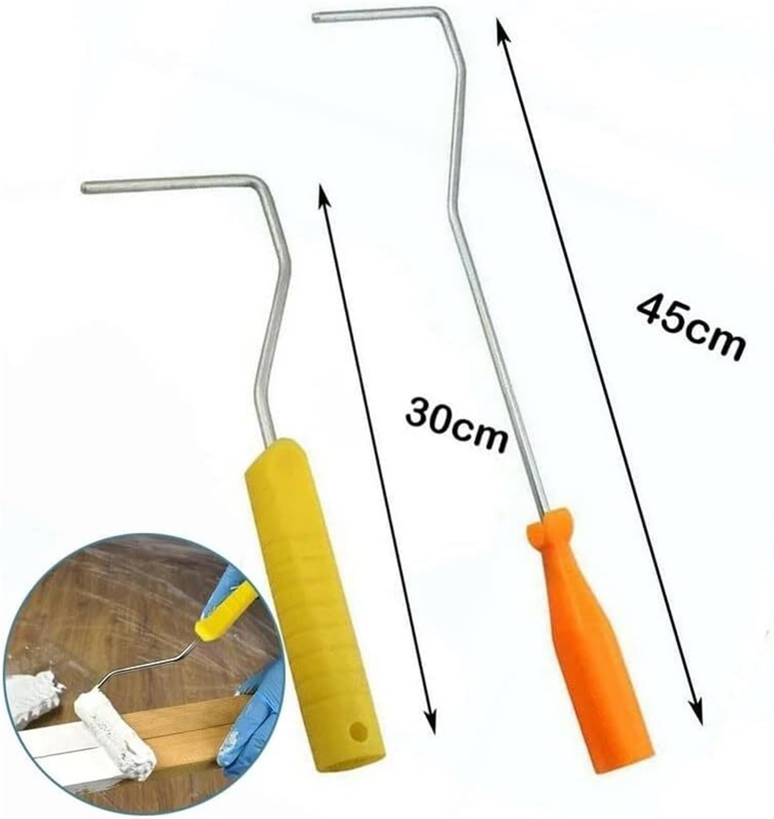 rulli per pittura, Set 10 rulli microfibra 4 pollici con telaio