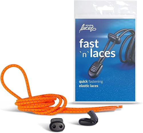 Kaps Fast n Laces, Cordones Elásticos Sin Atar para Niños y Adultos, Cordones Di