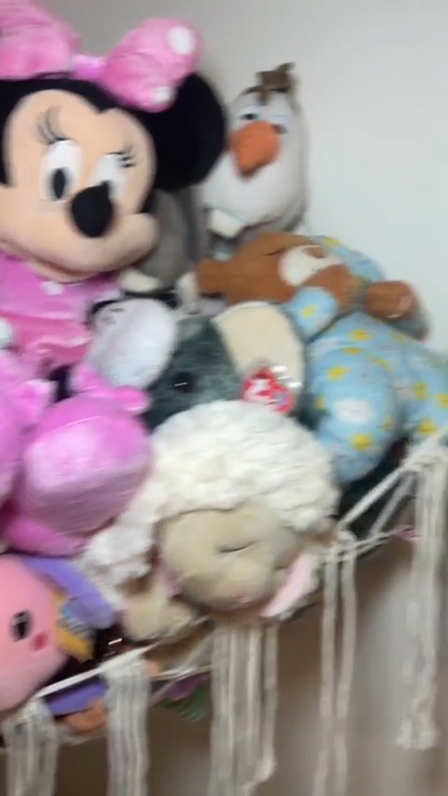 Opbergkoker voor knuffeldieren,Opbergkoker voor speelgoed,Knuffels Opbergtas Dierenhouder - Doorzichtige knuffeltoren, grote pluche organisator, opbergorganisator voor knuffels met LED-verlichting