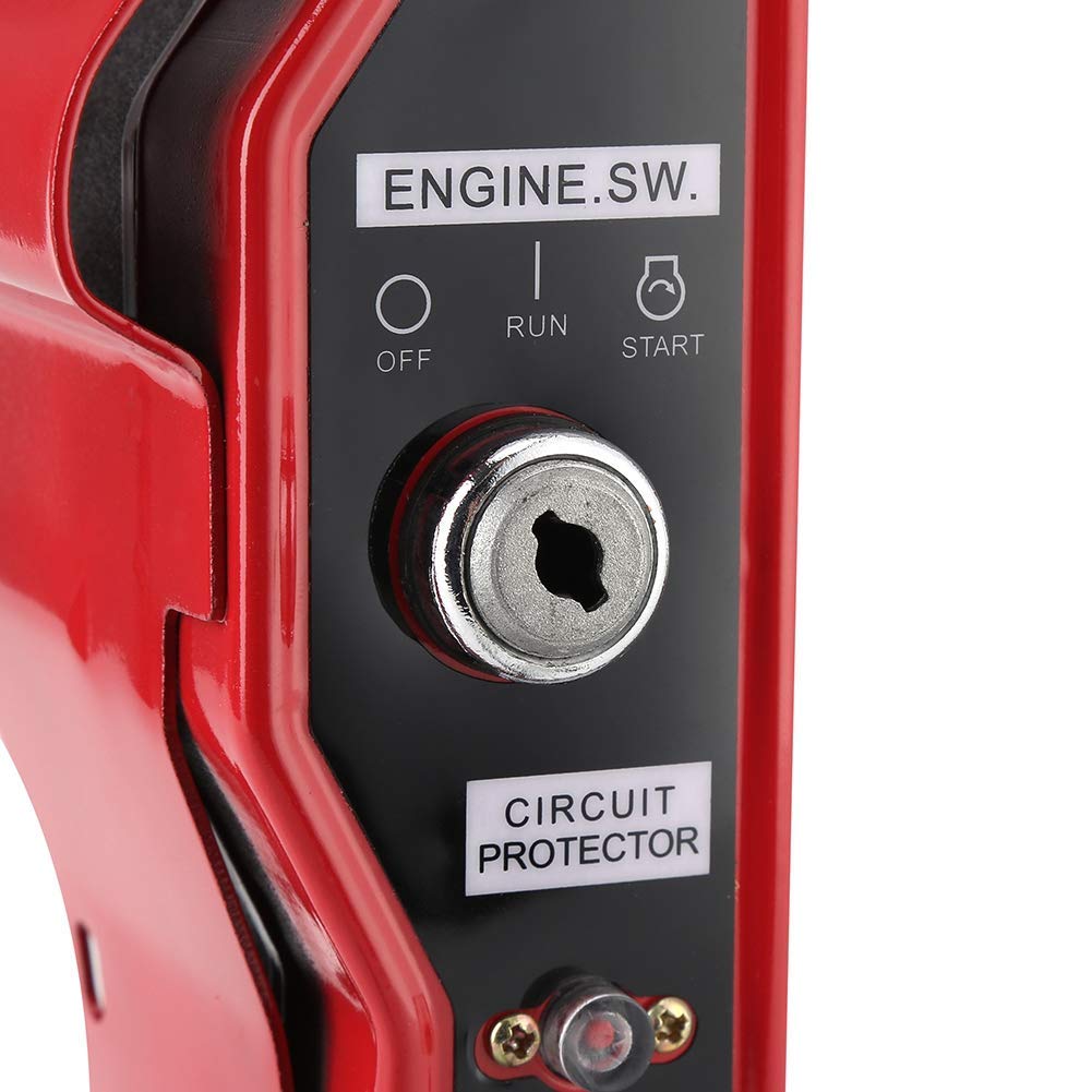 Interruptor de encendido eléctrico y caja de control de panel de 2 llaves para GX340 GX390 Engine