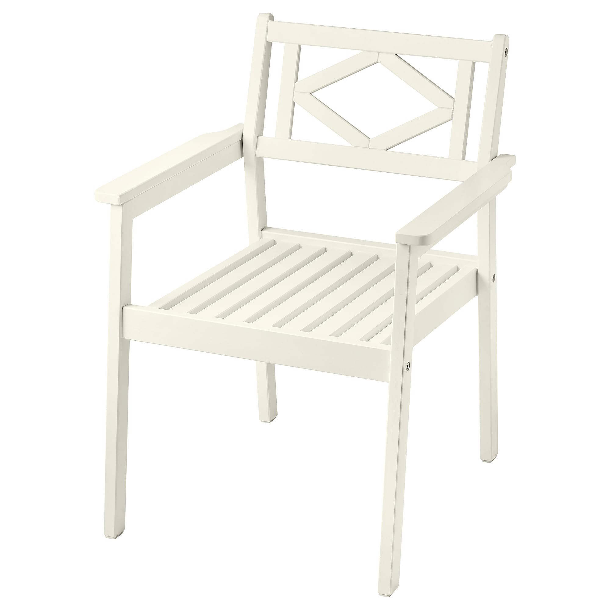 Chaise avec accoudoirs ProTuning fauteuil extérieur blanc beige