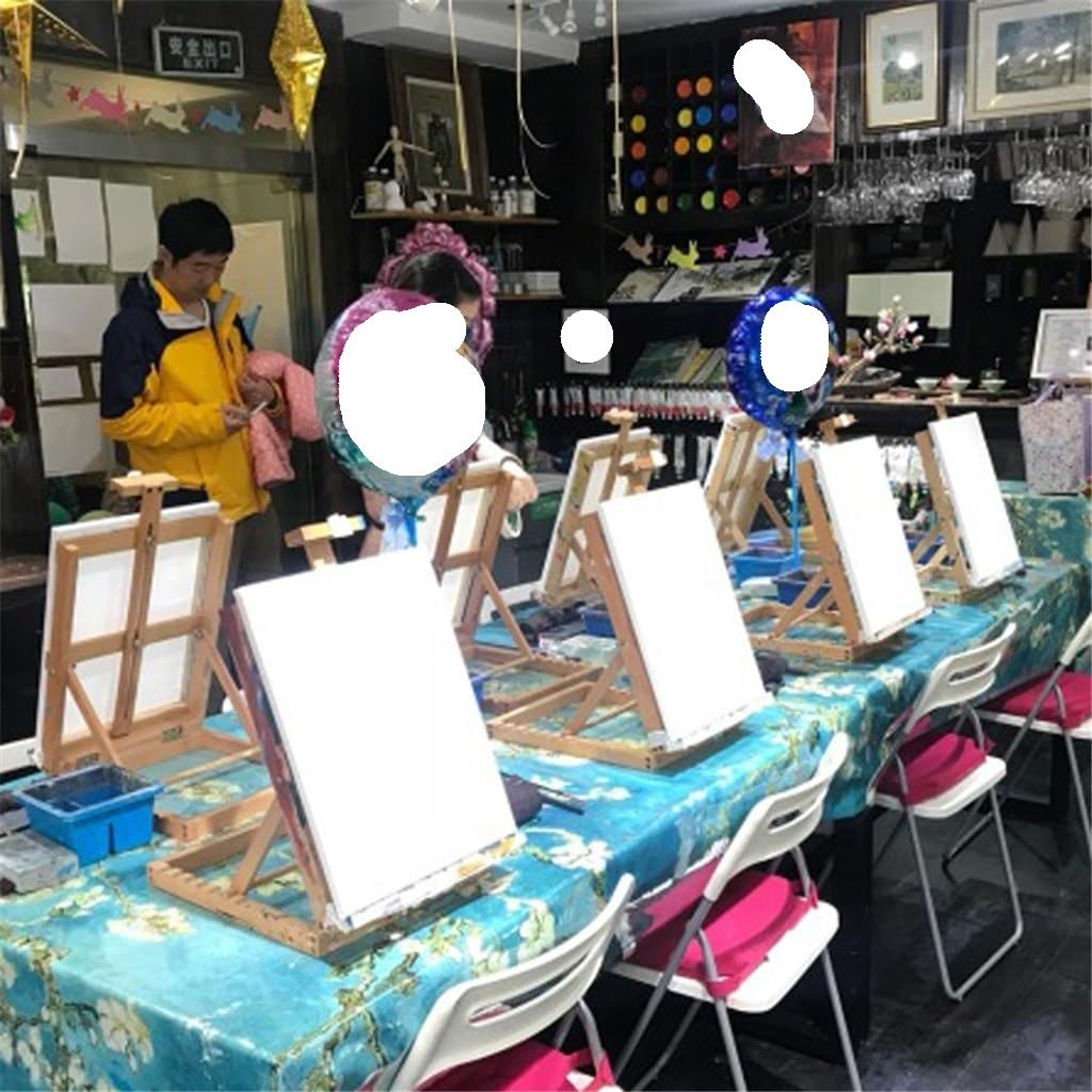 Cavandino In Legno Stand Regolabile Regable Sketch Easel Accessori Studio H-Frame Per Artista Pittura Cavalletto Disegno Art Forniture