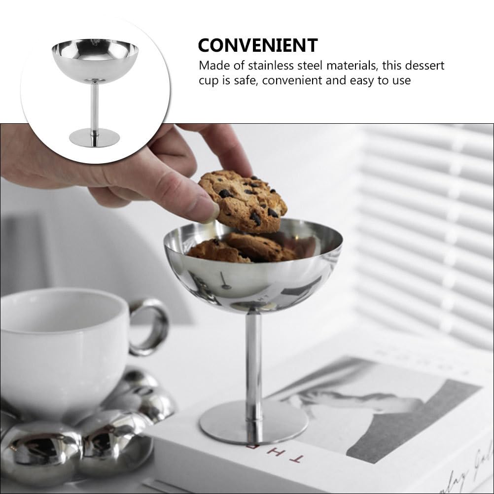 2mm Stainless Steel Ice Cream Cup - Color: Silver At Best Price In Mira