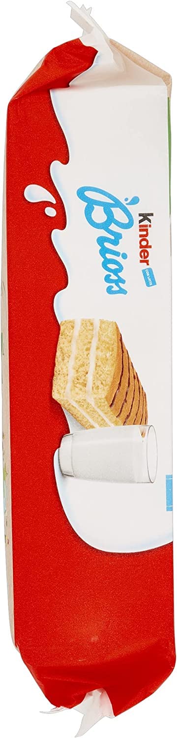 120x Kinder Ferrero Brioss Kuchen mit Milch italienisch classic brioche kekse