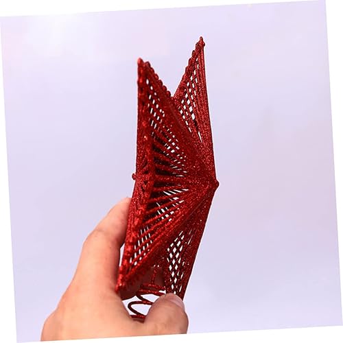 Miniatura 8 de ABOOFAN Decoración de estrella para tapicería, decoración de Navidad, para interiores, estrella de Navidad, decoración de árbol de Navidad,